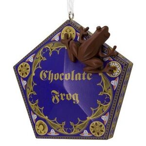Hallmark Chocolate Frog Box Ornament New